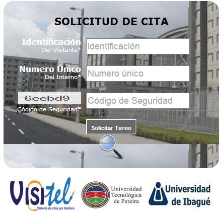 carcel la 40 pereira pedir cita|Asignación de citas Visitel Inpec en línea telefónicas